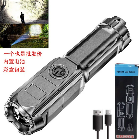 Linterna táctica recargable LED de alta potencia