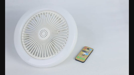 Ventilador con luz LED multifunción – FOCO VENTILADOR